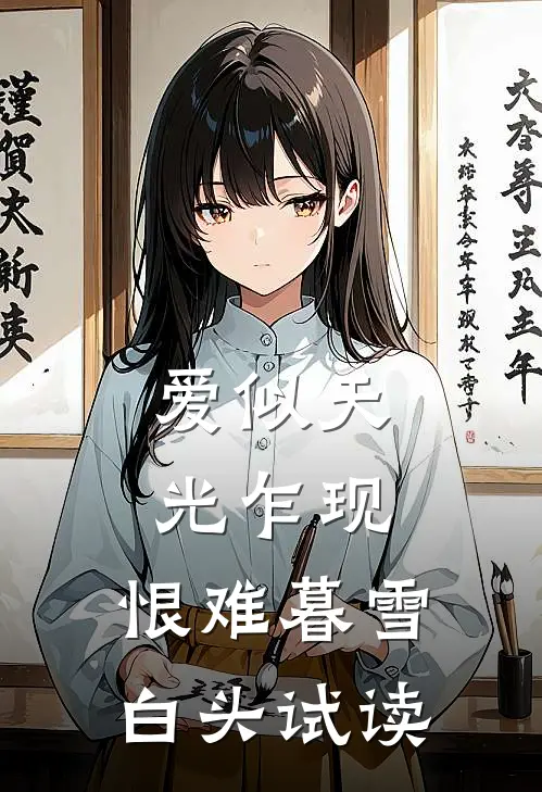 爱似天光乍现，恨难暮雪白头试读