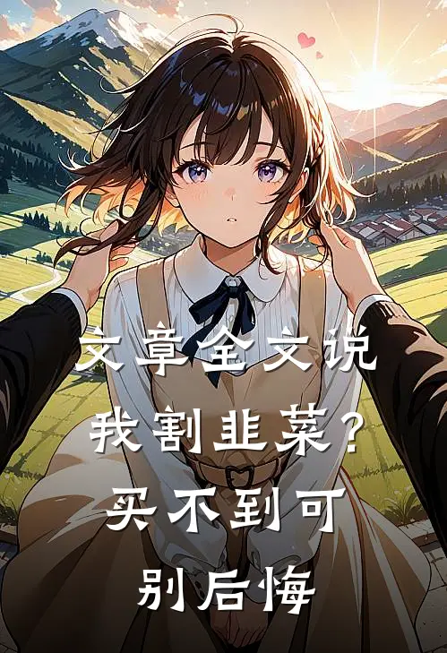 文章全文说我割韭菜？买不到可别后悔