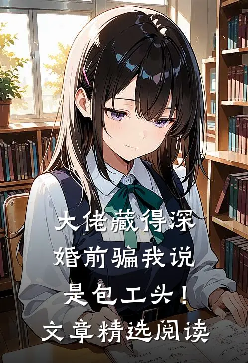 大佬藏得深，婚前骗我说是包工头！文章精选阅读